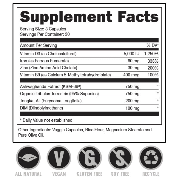 Bucked Up Rut Testosterone Booster