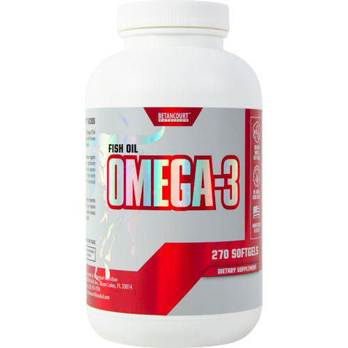 Betancourt Nutrition Omega-3 Fish Oil