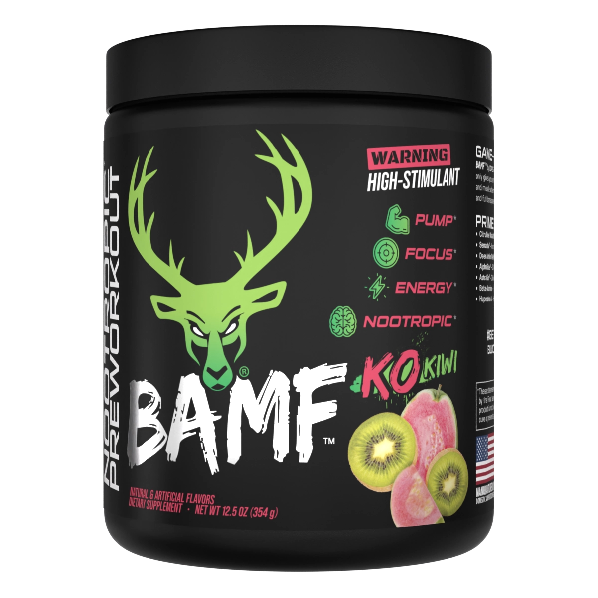 BAMF High Stimulant Nootropic Pre-Workout