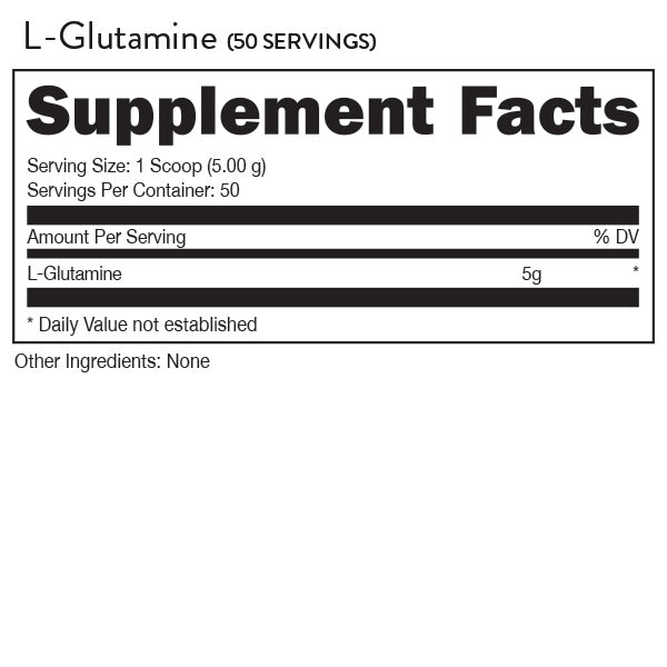 Bucked Up L-Glutamine 250 Grams