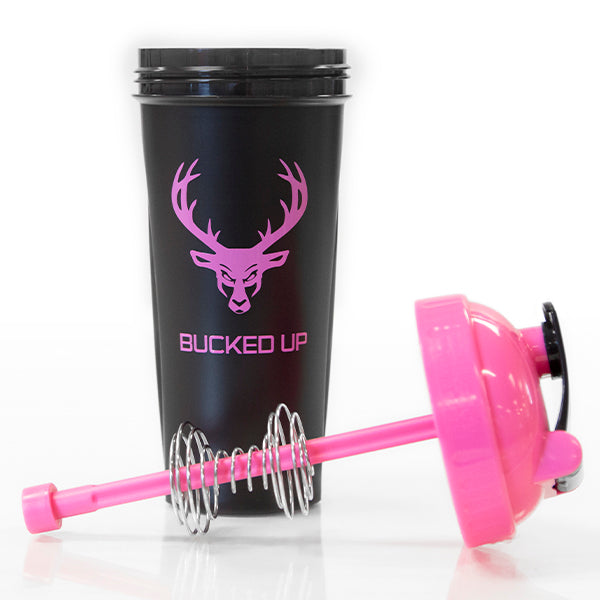 Bang Pink & Black Shaker Cup