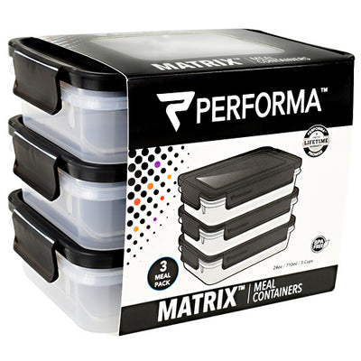 Perfectshaker Meal Prep Containers